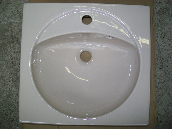 Keramag Handwaschbecken Alcina (?) 46 x 43 cm beige